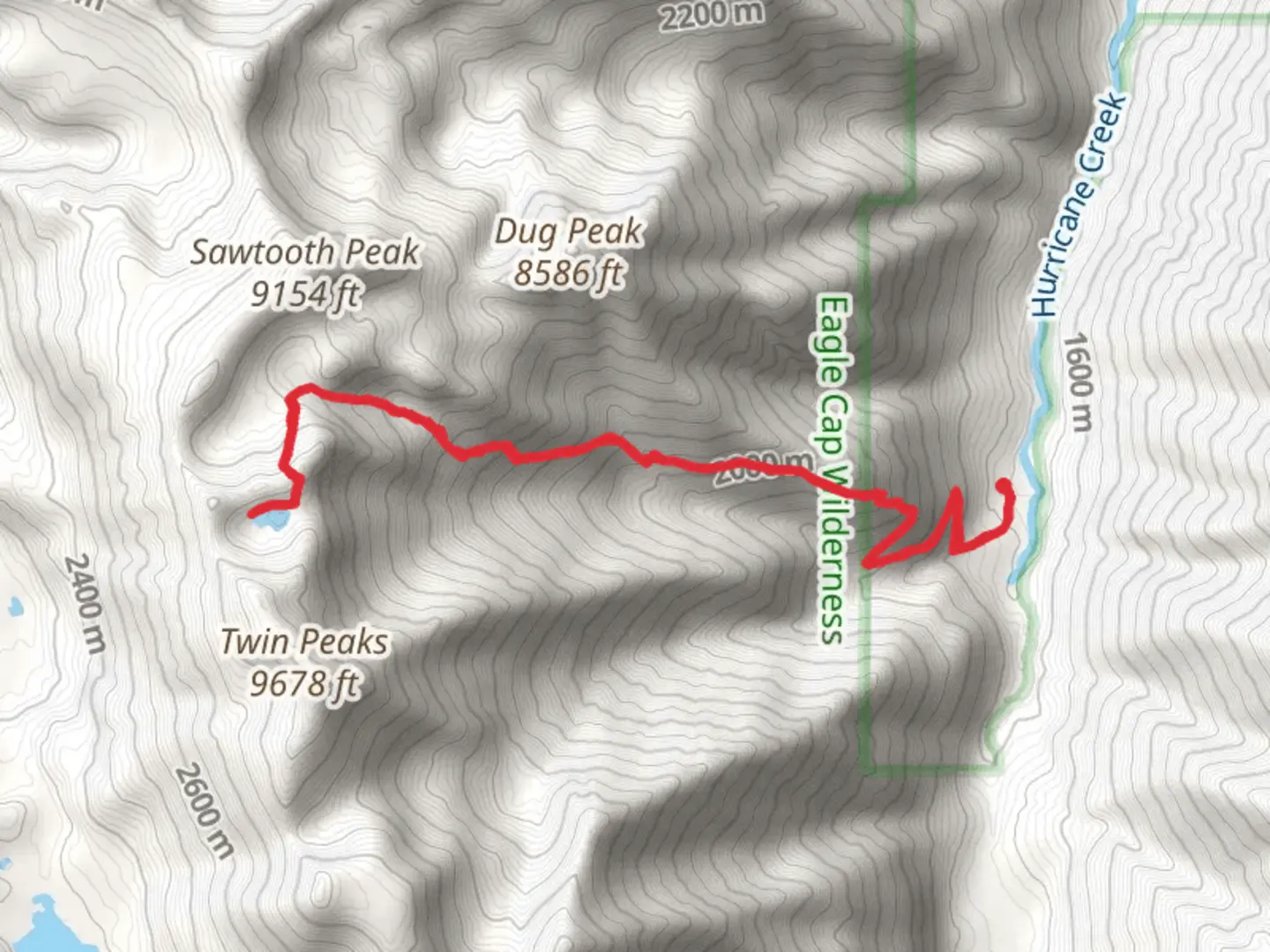 An image depicting the trail Legore Lake via Falls Creek Trail and its surrounding area.