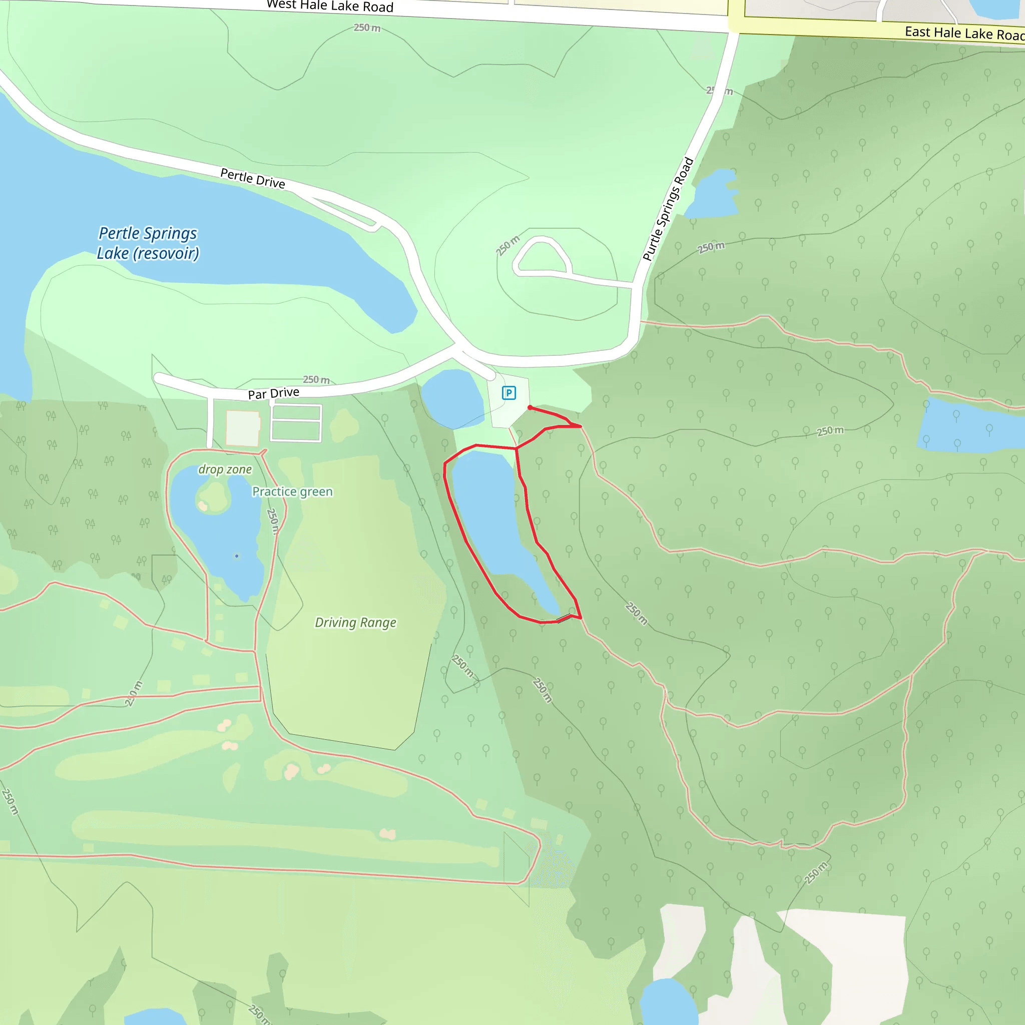 Par Drive Loop mobile static map