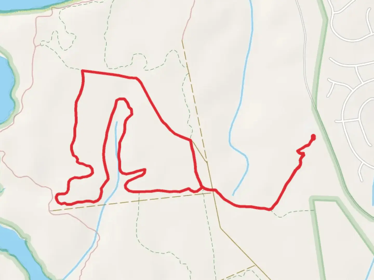 An image depicting the trail Wright Loop Trail and its surrounding area.
