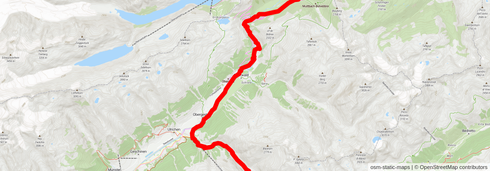 Vier-Quellen-Weg stage 5 Map