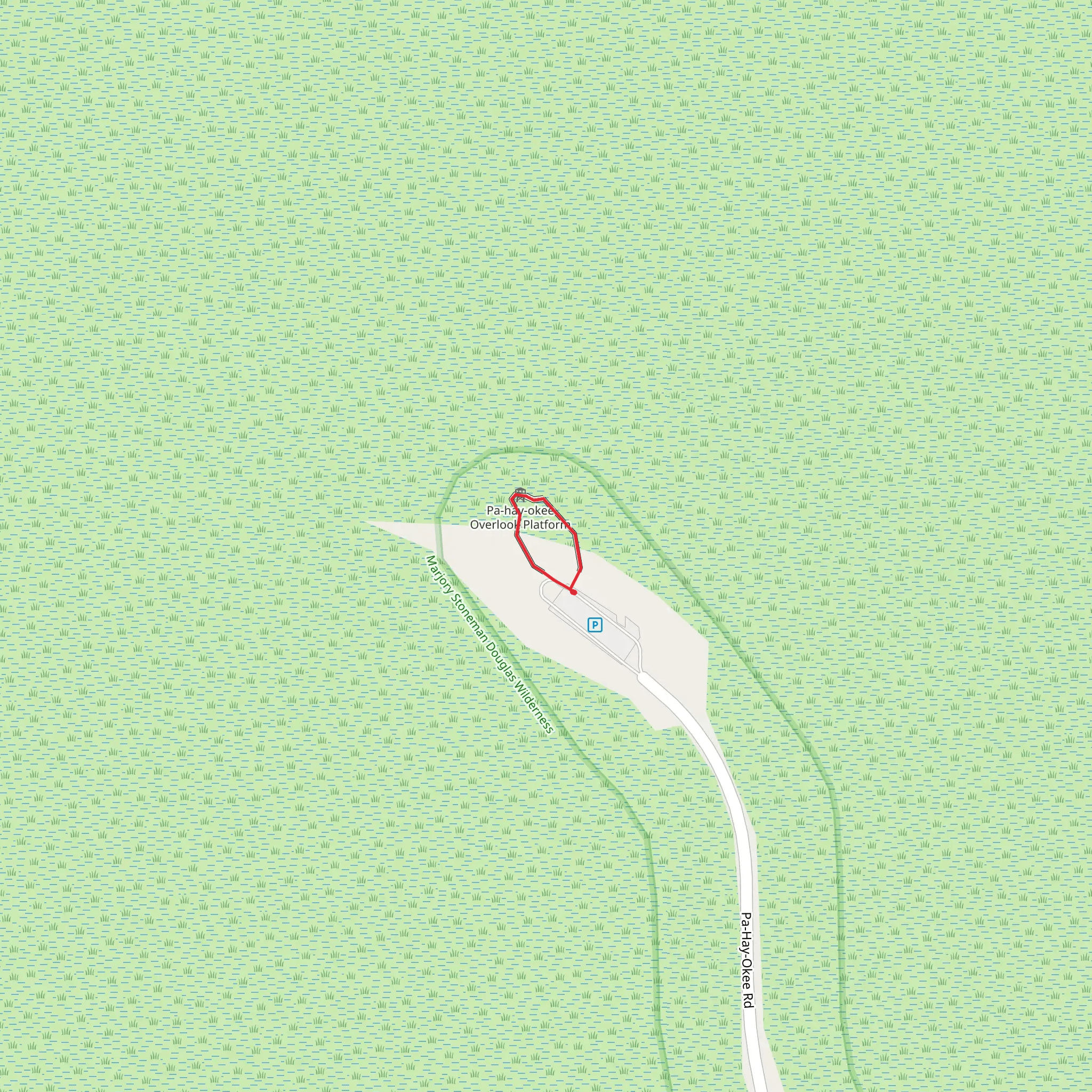 Pa-hay-okee Loop Trail mobile static map