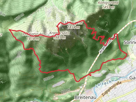 Mittergern and Predigtstuhl Loop