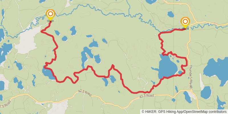 Pine Marten Run Trail stage 2 Map