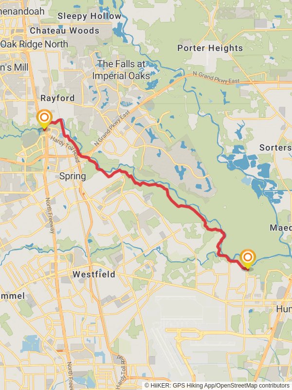 Spring Creek Greenway Trail