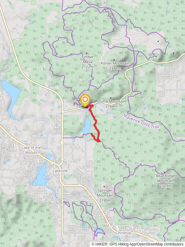Scott Reservoir via Osprey Connector Trail