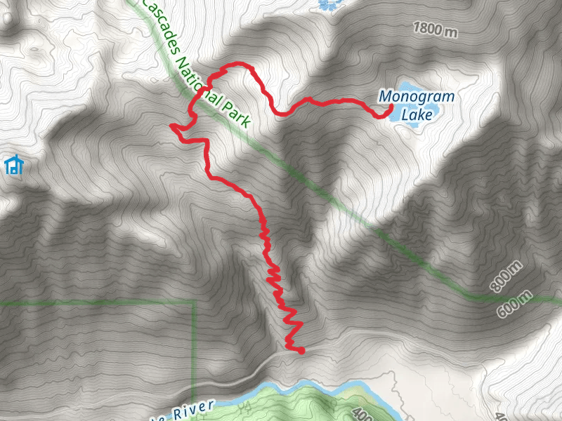 Monogram Lake via Lookout Mountain Trail