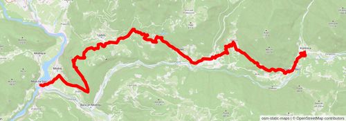 Juliana Trail stage 10 Map