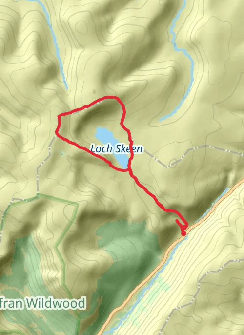 Grey mare trail mobile static map