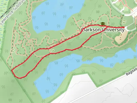 Clarkson University Trail - Primary Loop