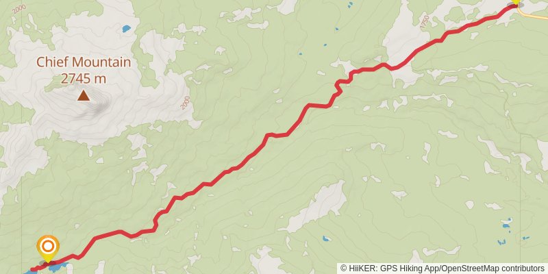 Otatso Creek Trail stage 2 Map