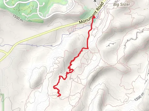 Pet-E-Kes Trail via Tabaguache Trail