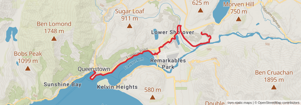 Te Araroa Trail stage 161 Map