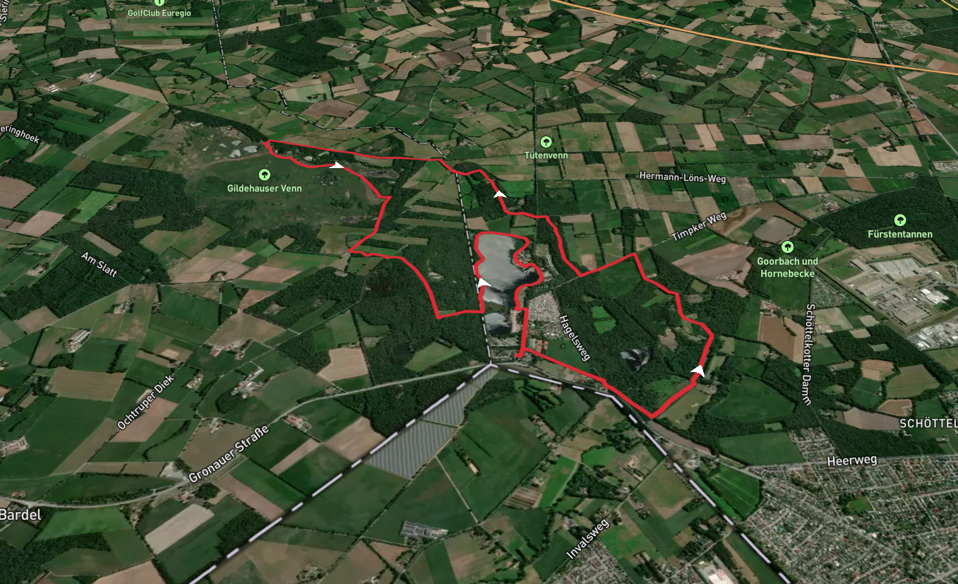 Dreiländersee via Hollandgaengerweg