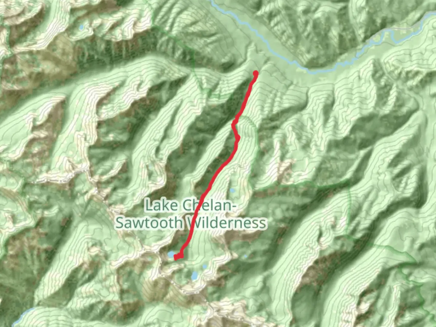 An image depicting the trail West Oval Lake via Oval Creek Trail and its surrounding area.