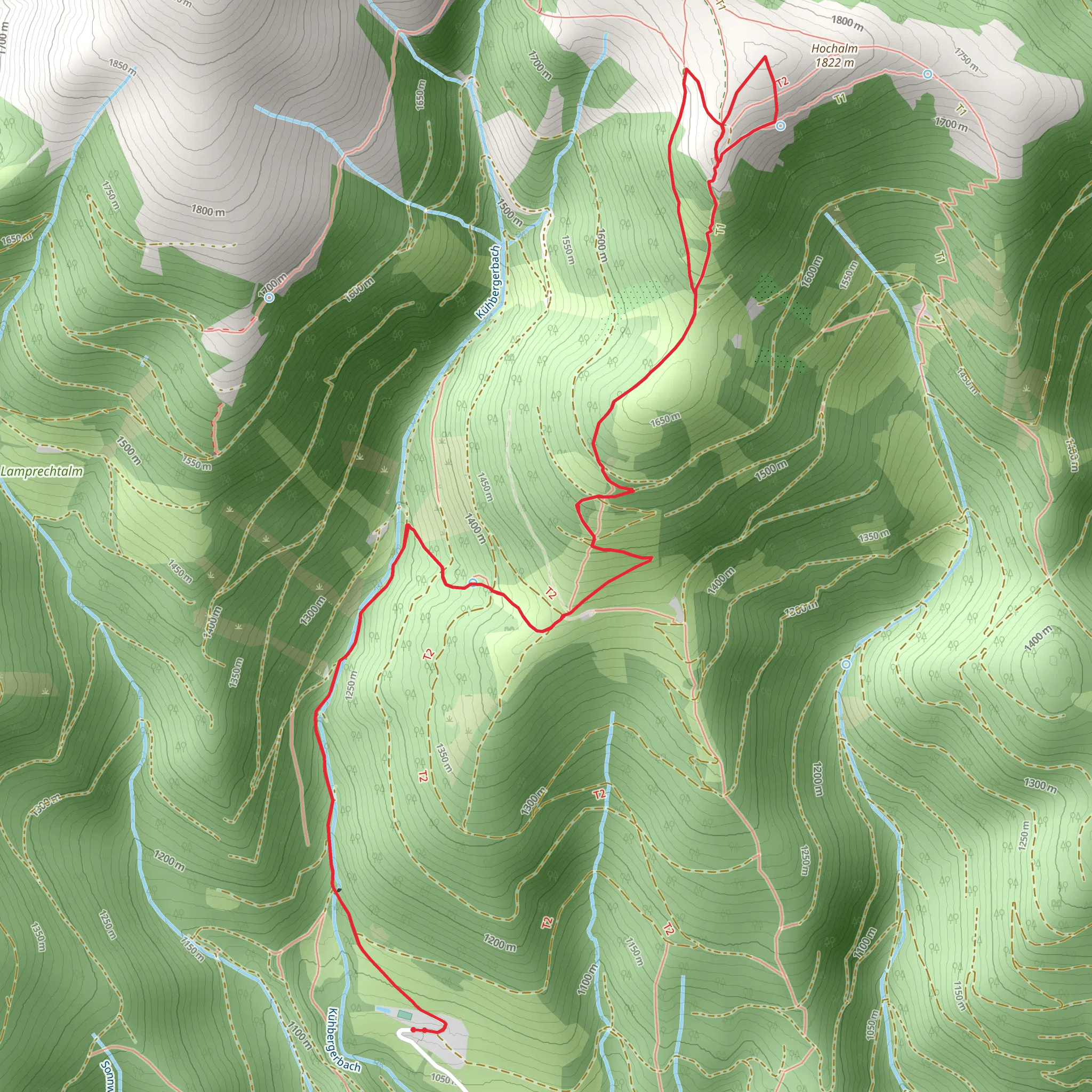 Hochalm - Maria Schnee from Seckau mobile static map