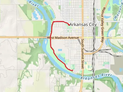 Arkansas City Hike Trail - Carver Park