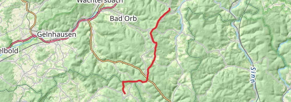 Eselsweg stage 2 Map