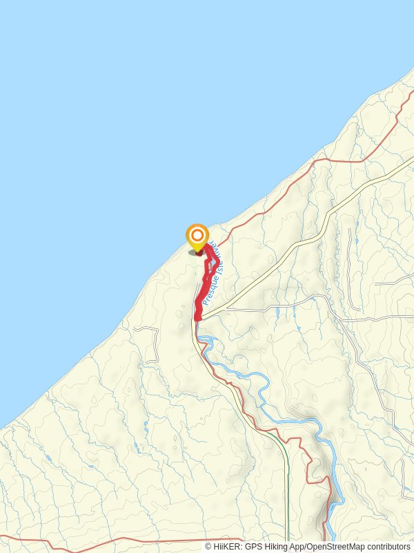 Manido Falls and Presque Isle River Area Loop