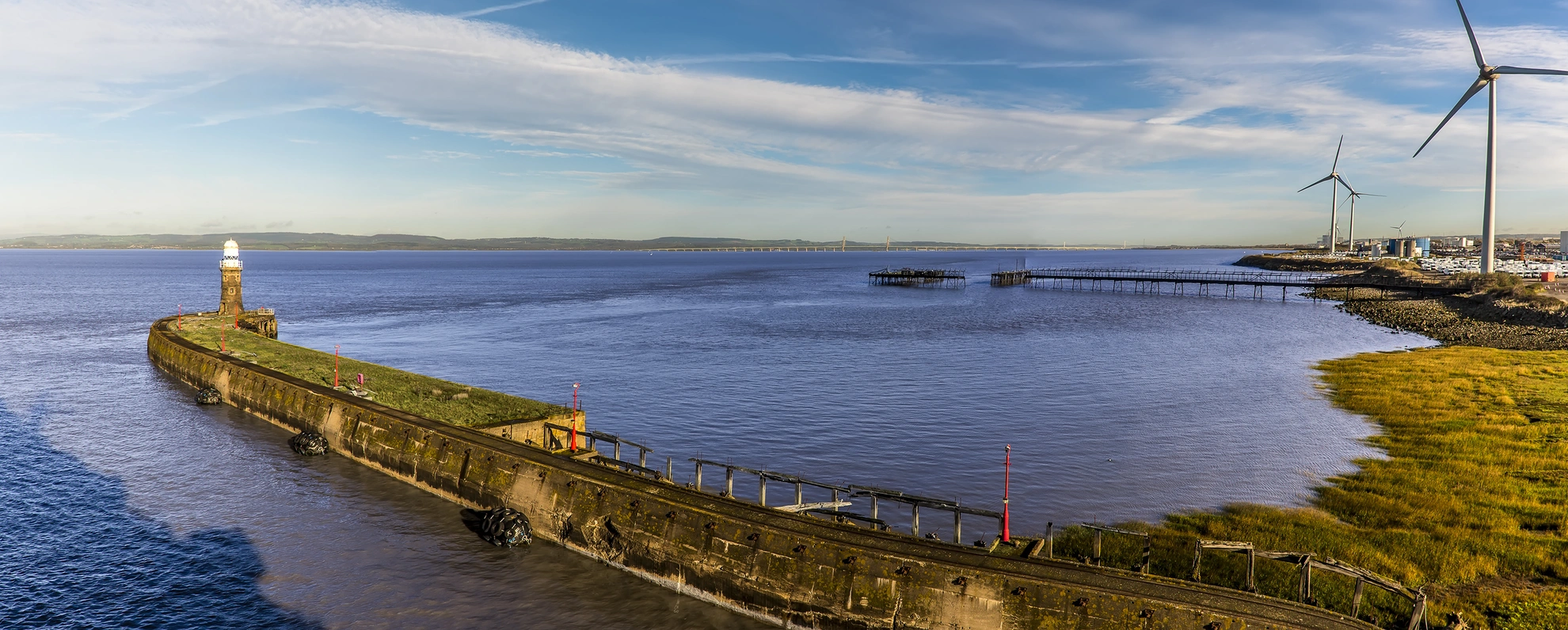 An image depicting the trail Nene Estuary to Severn View Services Walk and its surrounding area.