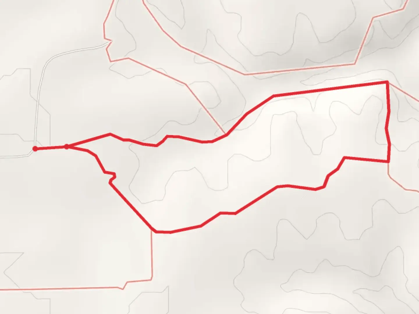 An image depicting the trail Green Hills Loop Trail and its surrounding area.