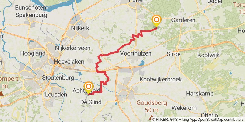 Marskramerpad stage 10 Map