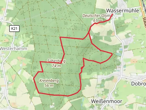 Silberberg via W4 Kraienholt