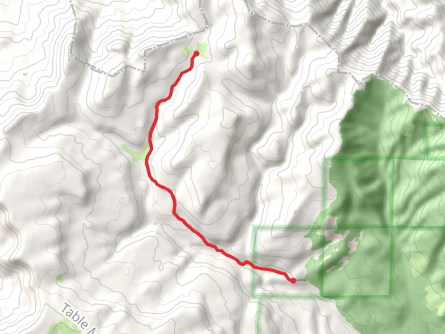 An image depicting the trail Naneum Creek Trail and its surrounding area.