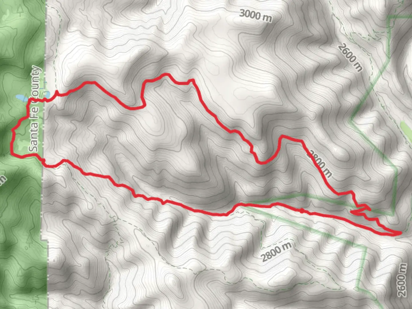 An image depicting the trail Winsor Creek Loop and its surrounding area.