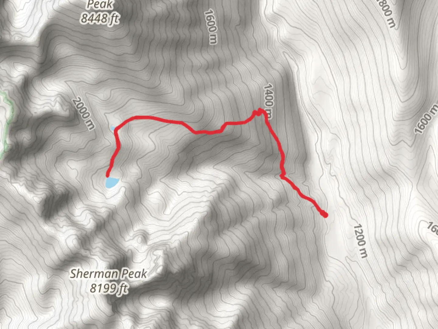 An image depicting the trail Copper Glance Lake Trail and its surrounding area.