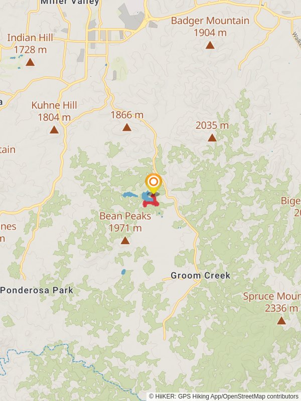 Upper Goldwater Lake Shore Walk