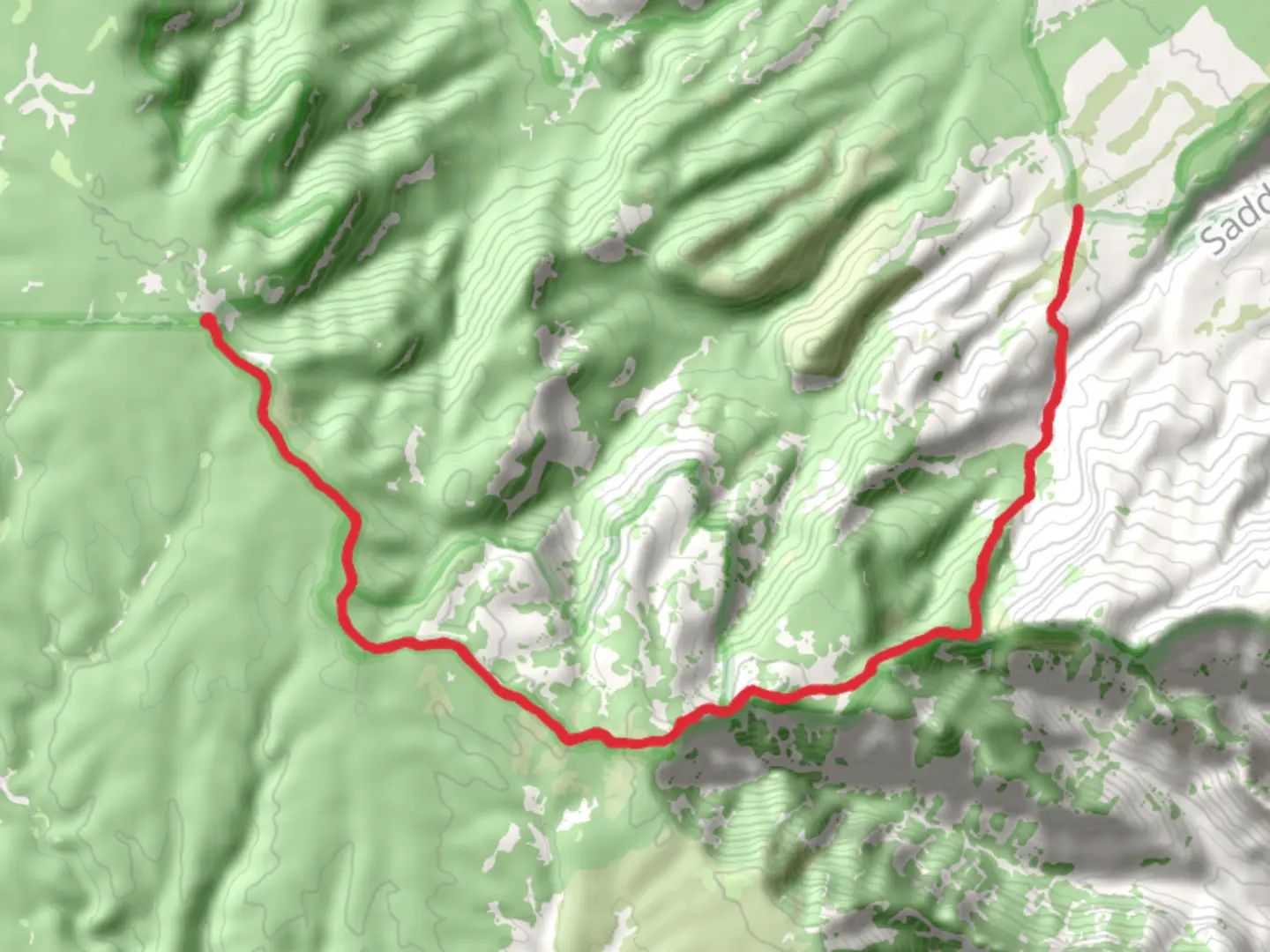 An image depicting the trail Hayduke and Nankoweap Trail and its surrounding area.