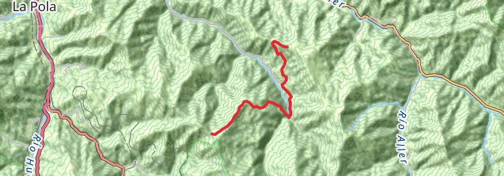 GR 208 Anillo de la Montaña Central stage 7 Map