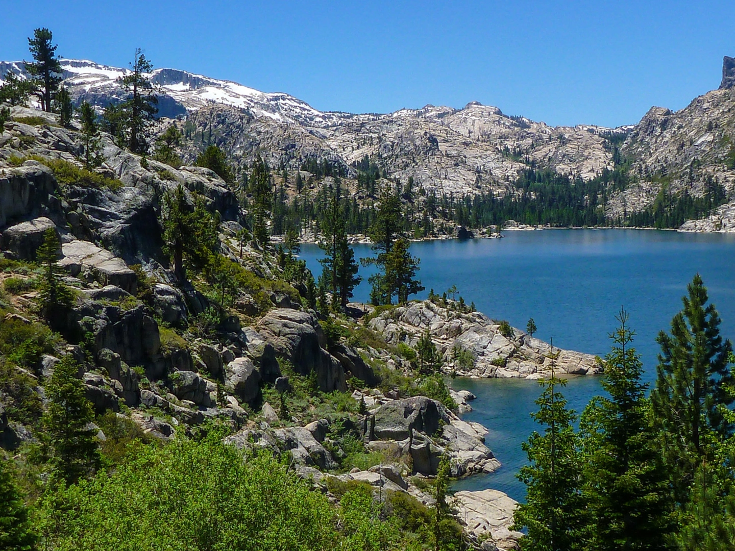 An image depicting the trail Relief Reservoir Trail and its surrounding area.