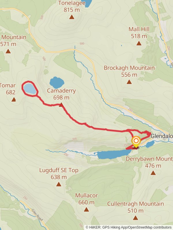 Turlough Hill via Camaderry