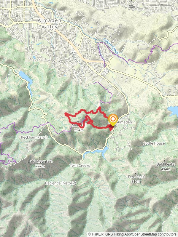 Mine Hill - Church Hill - Deep Gulch Loop Trail