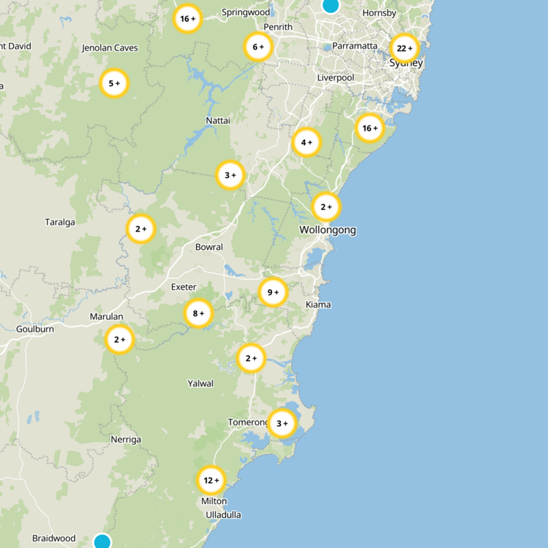 Shellharbour Static Map