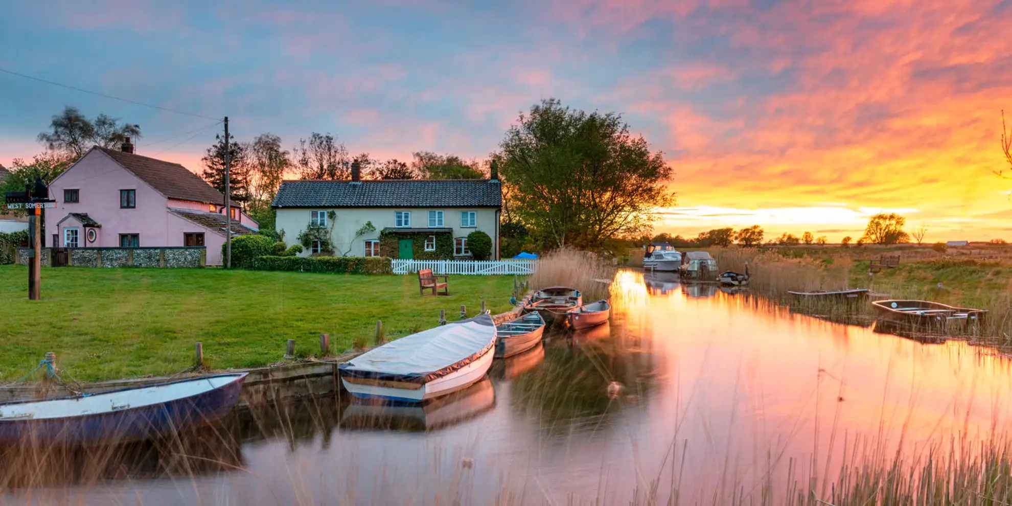 An image depicting the trail Winterton Ness from West Somerton and its surrounding area.