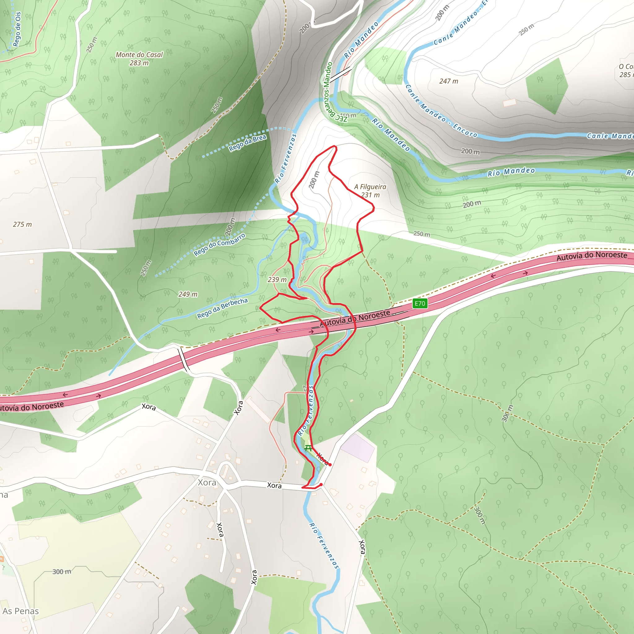 PR-G 35 O Río dos Dous Nomes mobile static map