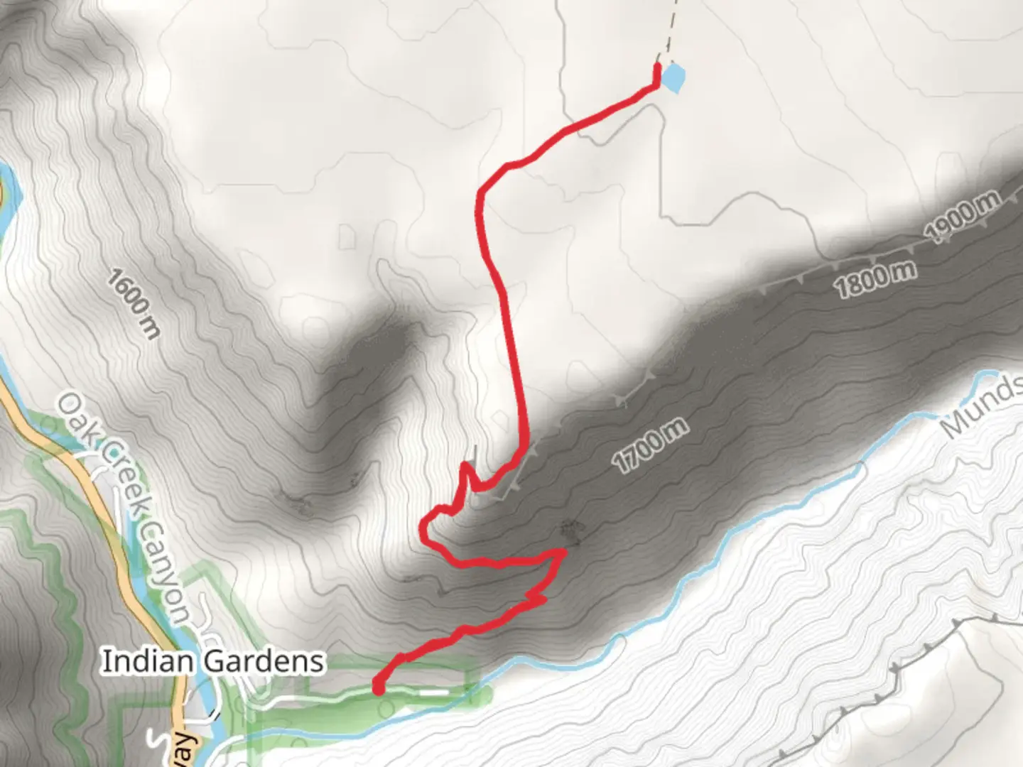 An image depicting the trail Thompson Ladder Trail and its surrounding area.