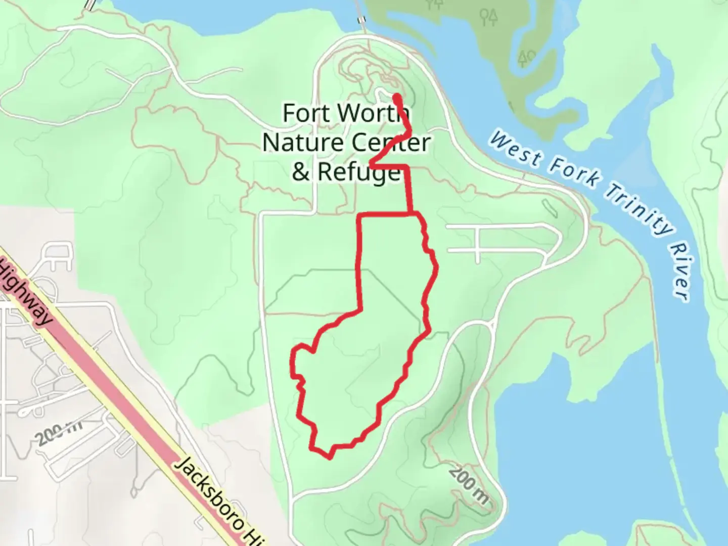 An image depicting the trail Prairie Trail and Oak Motte Loop Trail and its surrounding area.