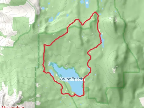 Fourmile Lake Loop via PCT