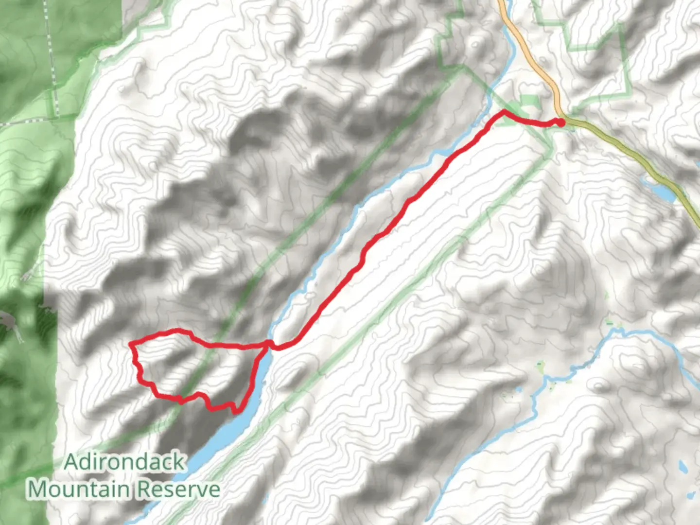 An image depicting the trail Sawteeth-Southeast Peak Loop Trail and its surrounding area.