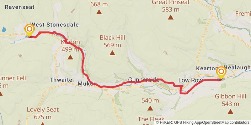 Swale Way stage 6 Map