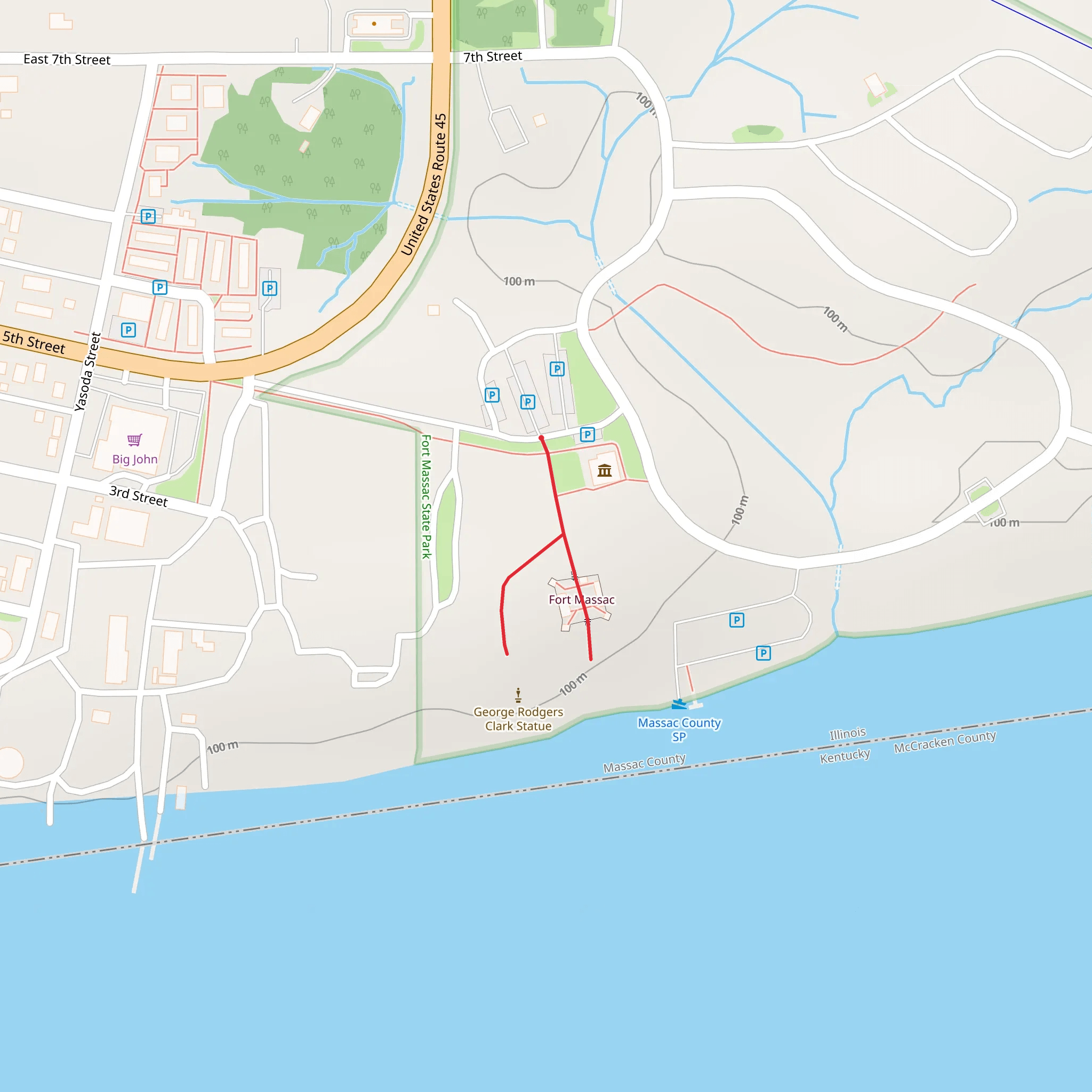 Yasoda Street mobile static map