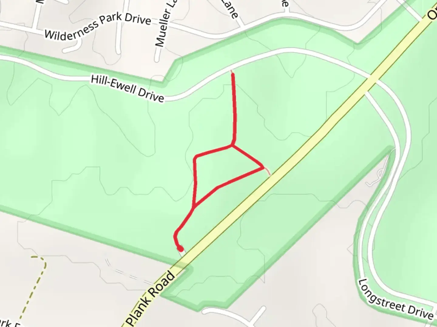 An image depicting the trail Tapp Field Loop Trail and its surrounding area.