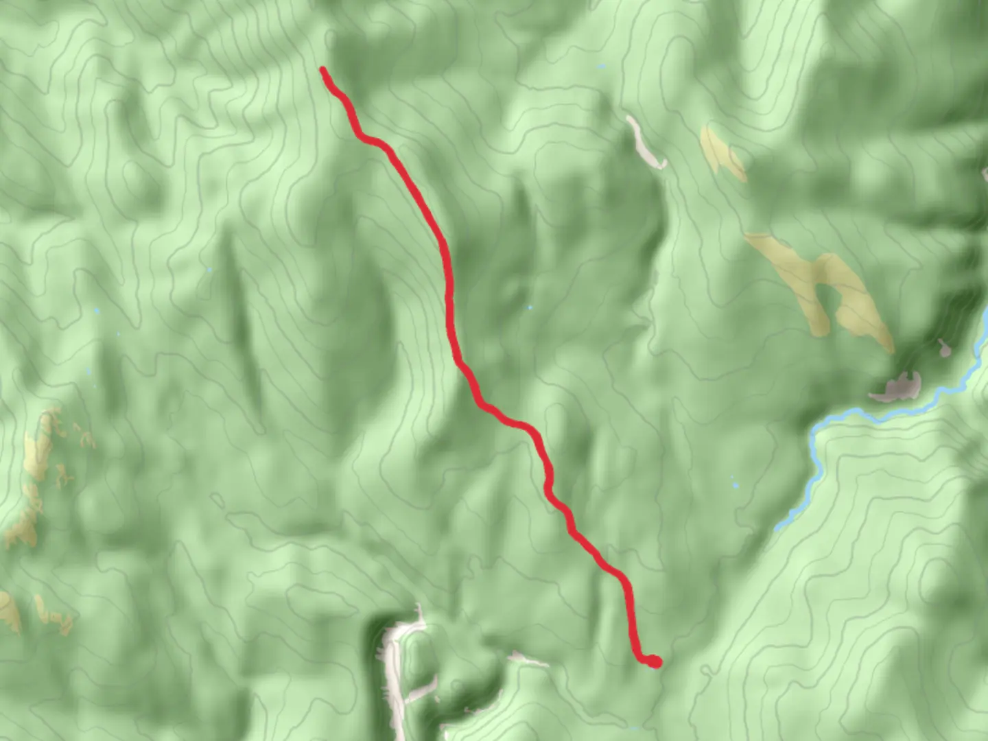 An image depicting the trail Pipe Divide Trail and its surrounding area.