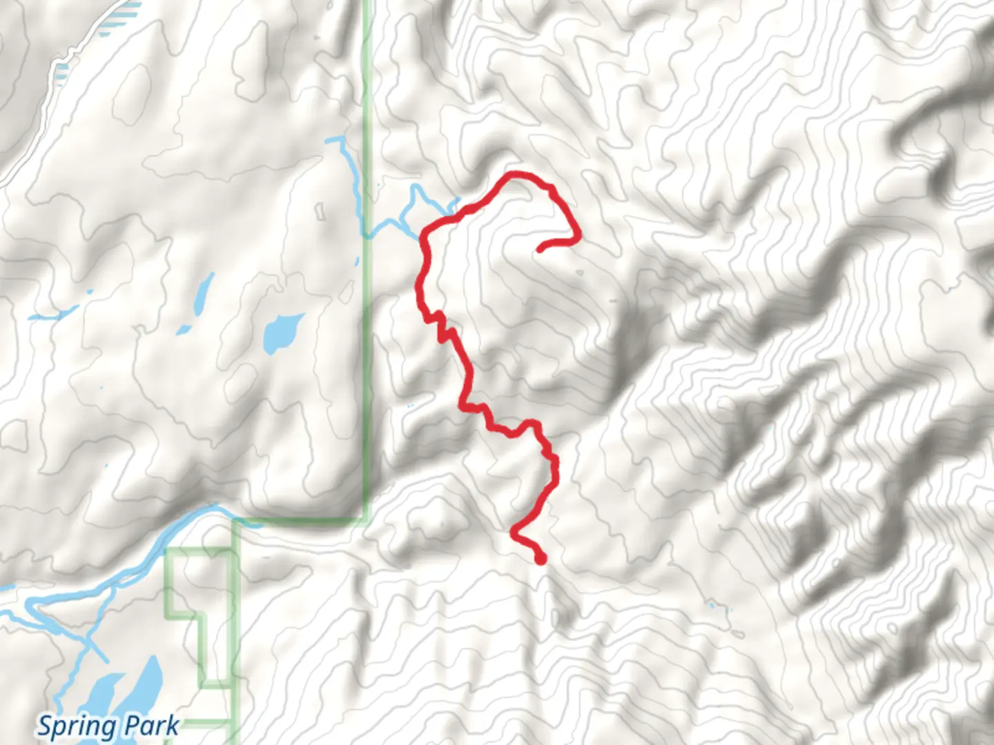 An image depicting the trail North Fork Cattle Creek via Pone Pine Trail and its surrounding area.