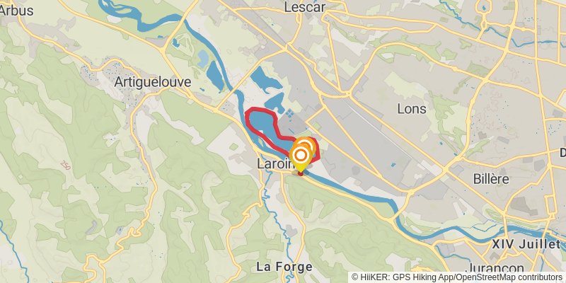 Way of Henri IV spur 3 Map