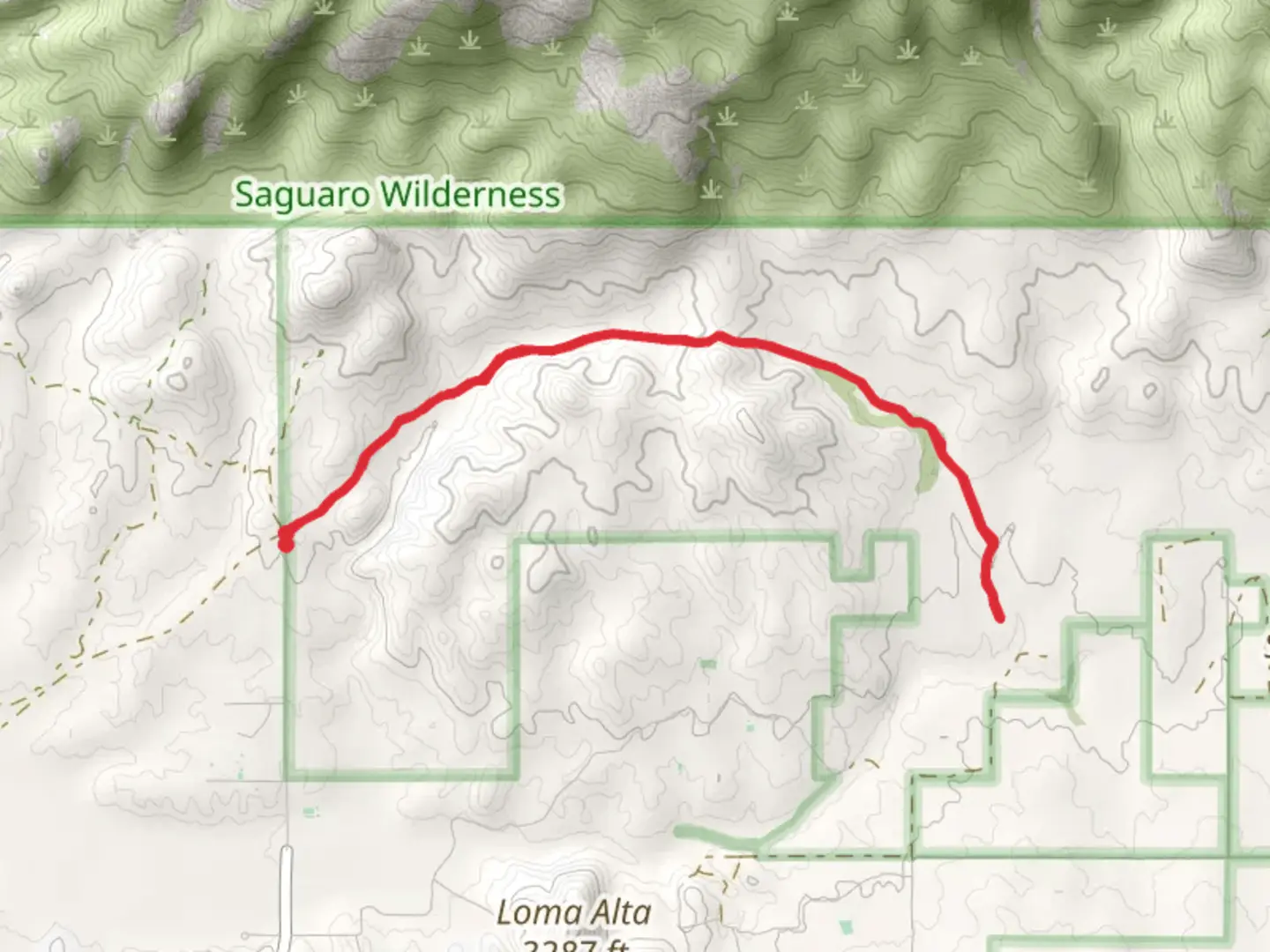 An image depicting the trail Hope Camp Trail and its surrounding area.
