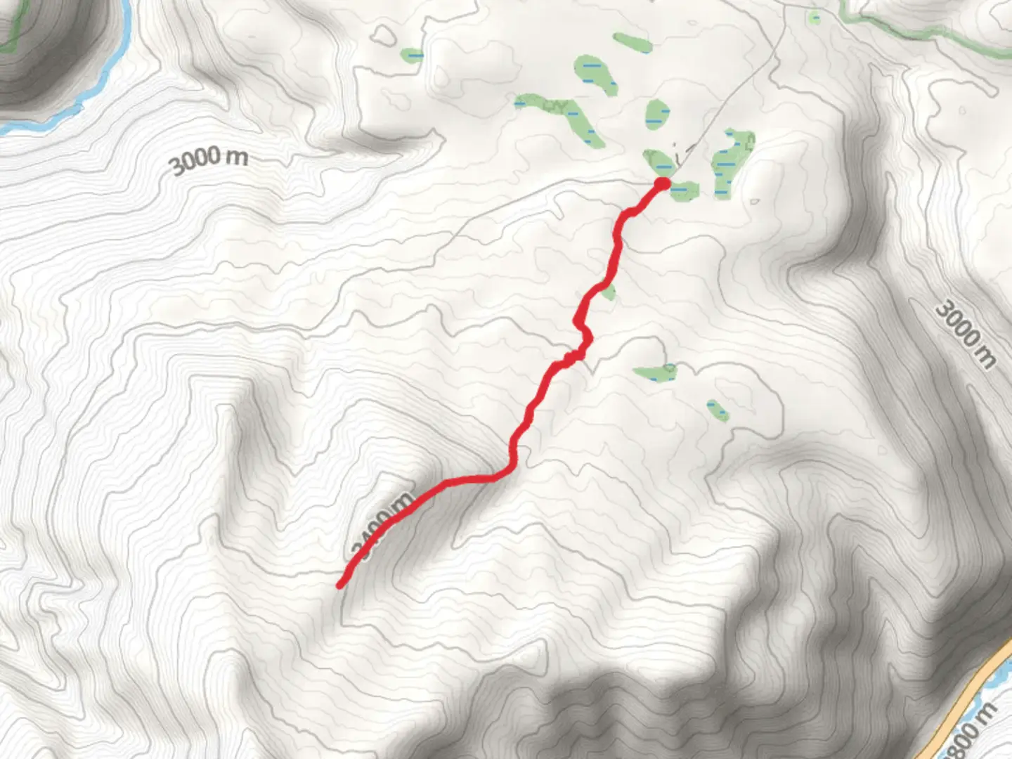 An image depicting the trail Calico National Recreation Trail Out and Back and its surrounding area.